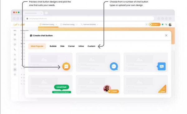 Live chat software